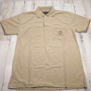 Hugo Samuel St. Thomas U.S.V.I Beige Polo Shirt Men XL